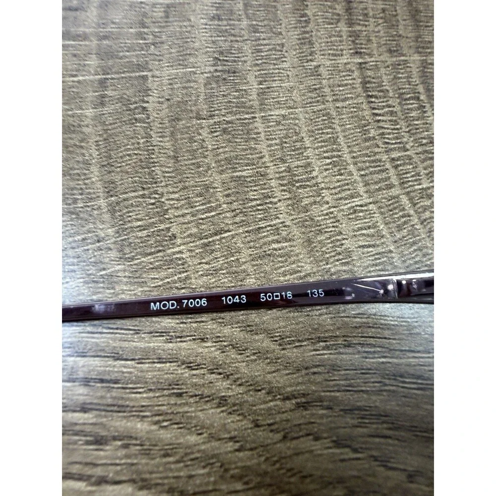 Versace Versus MOD 7006 1043 Rose Gold Metal Half Rim Glasses